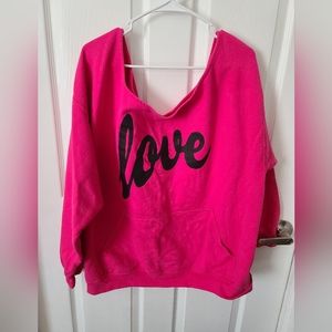 Hot pink Sweatshirt